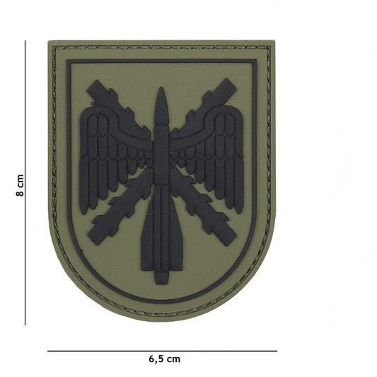 Emblema 3D PVC Spaans Schild Verde - Afirmă-ți Spiritul Războinic