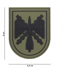 Emblema 3D PVC Spaans Schild Verde - Afirmă-ți Spiritul Războinic