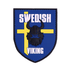 Emblema 3D PVC Swedish Viking #2100 - Afirmă-ți Spiritul Războinic