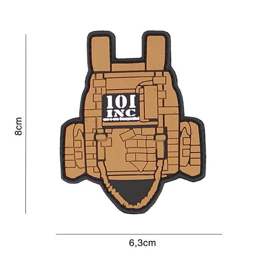 Emblema 3D PVC Tactical Maro - Personalizare Durabilă & Rapidă