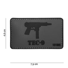 Emblema 3D PVC TEC-9 #15073 - Afirmă-ți Atitudinea Tactică