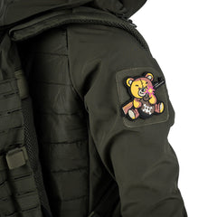Emblema 3D PVC Terreur Teddy Bruin - Afirmă-ți Atitudinea
