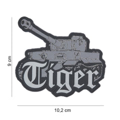 Emblema 3D PVC Tiger #19071 - Afirmă-ți Spiritul Războinic