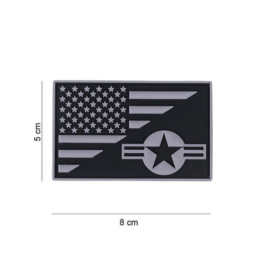 Emblema 3D Stars and Stripes USAF - Personalizare Tactică Autentică