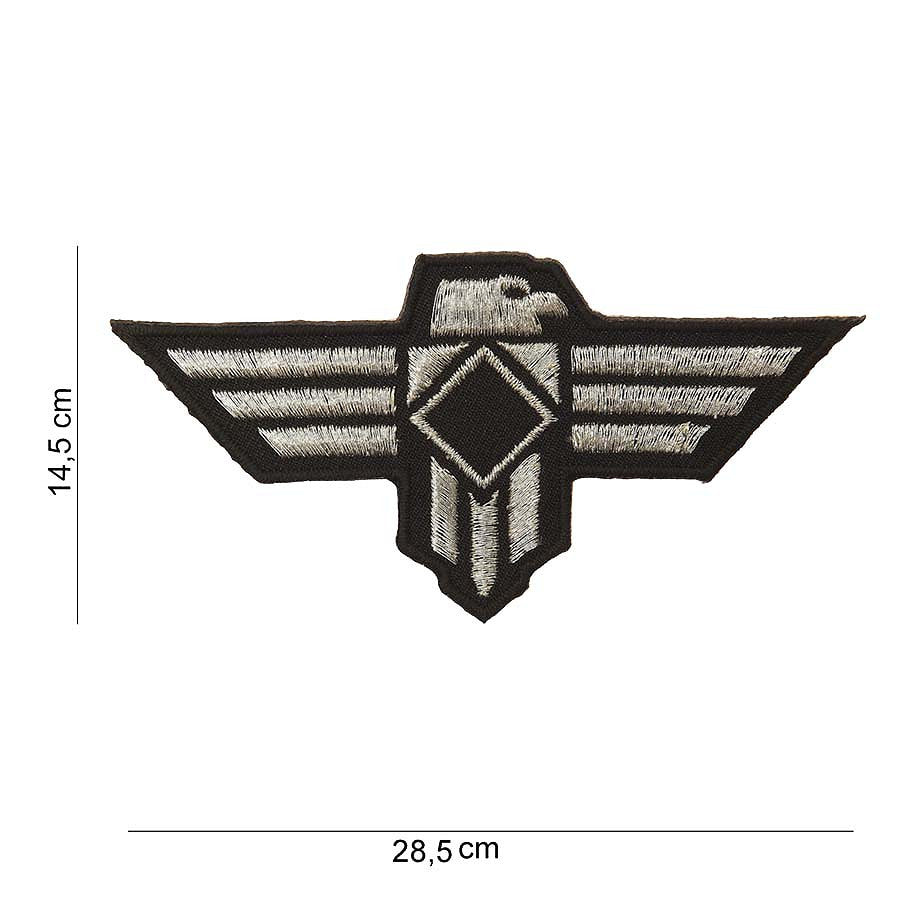 Emblema Adelaar Zwart+Gri Negru/Gri - Simbol Suprem de Forță