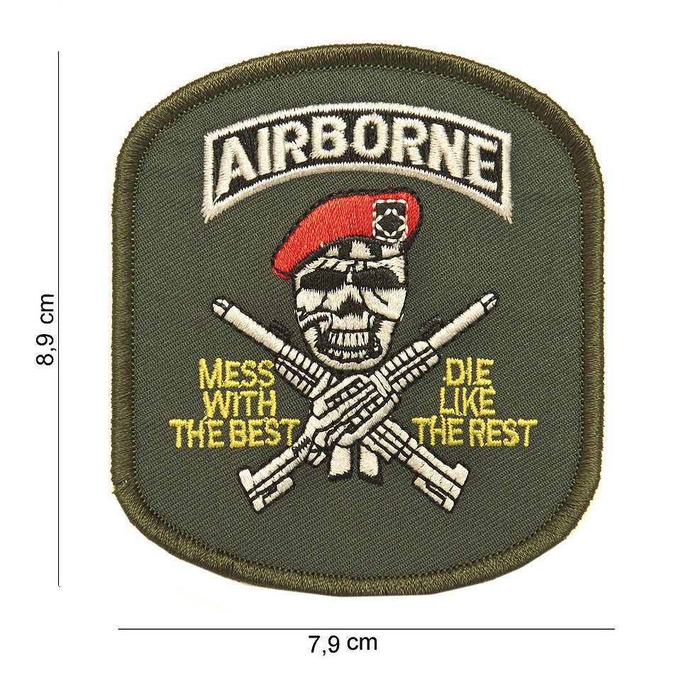 Emblema Airborne Craniu Diverse Military-Shop - Simbolul Curajului Tău