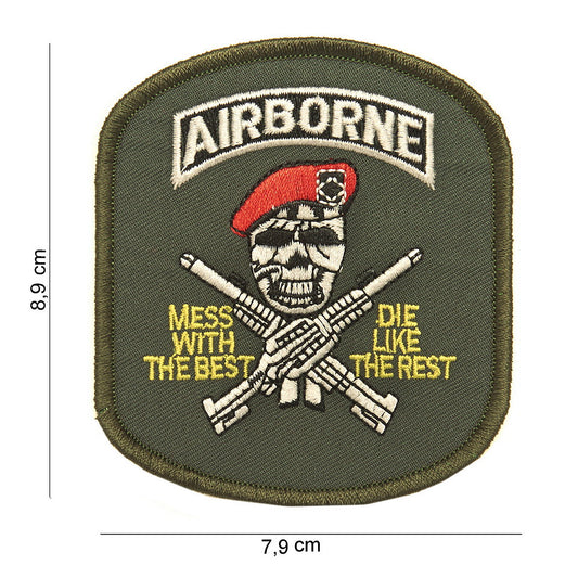 Emblema Airborne Craniu Diverse Military-Shop - Simbolul Curajului Tău