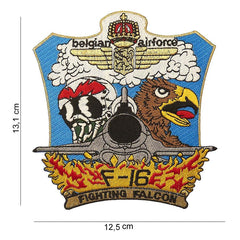 Emblema Belgian Air Force F-16 Diversen - Mândrie Aviatică Autentică