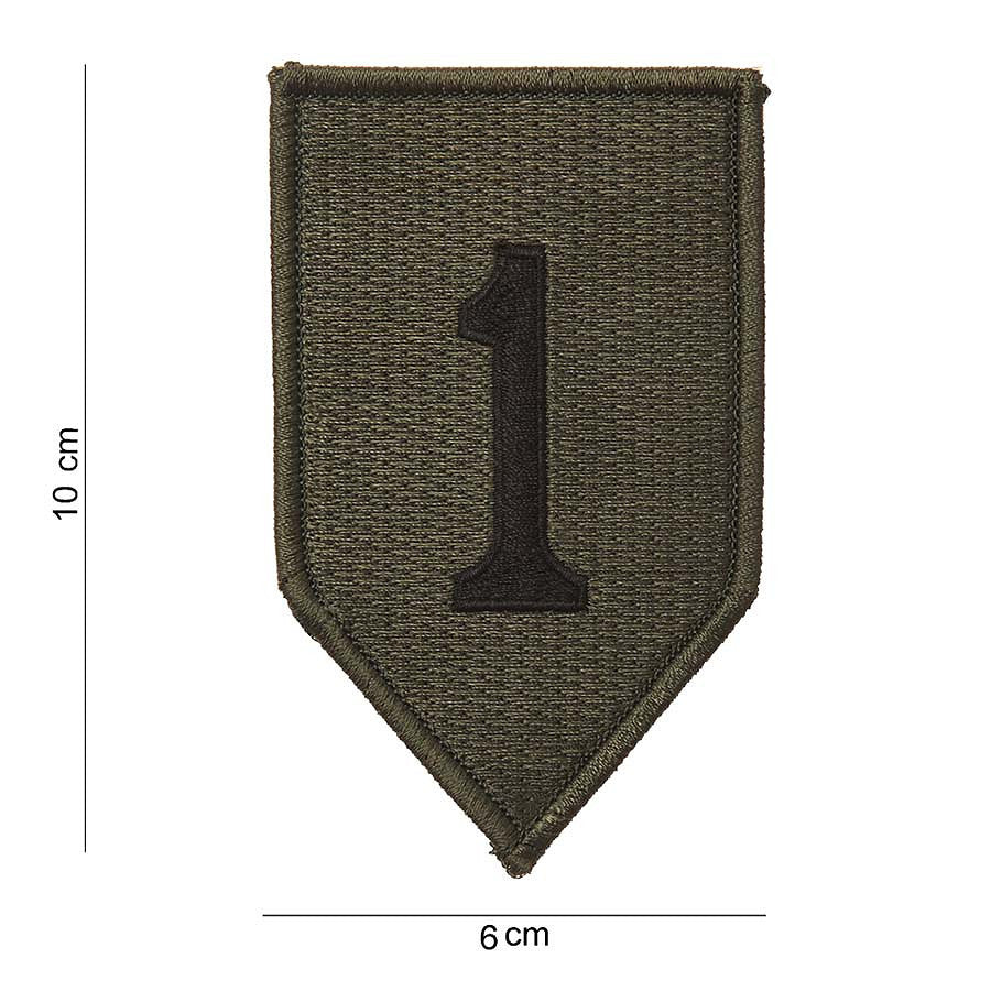 Emblema Black One #3009 Negru - Afirmă-ți Identitatea Tactică