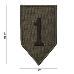 Emblema Black One #3009 Negru - Afirmă-ți Identitatea Tactică