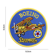 Emblema Brodat Boeing Stearman #8103 Diversen - Spirit Autentic de Aviație