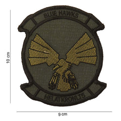 Emblema din Material Textil Blue Hawks #3073 Diversă Military-Shop - Distincție Autentică
