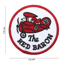 Emblema din Pânză The Red Baron #5064 Diverse - Exprimă-ți Spiritul Aviator