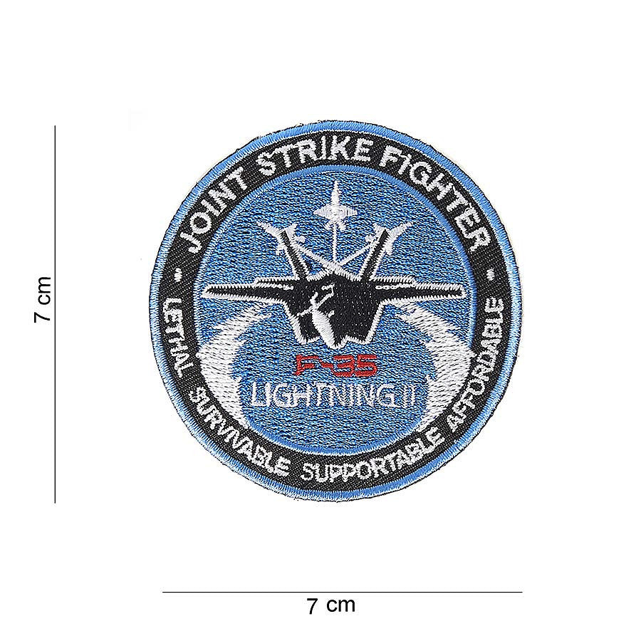 Emblemă din stofă Joint strike fighter #5021 Diversen - Afirmă-ți Adevărata Forță