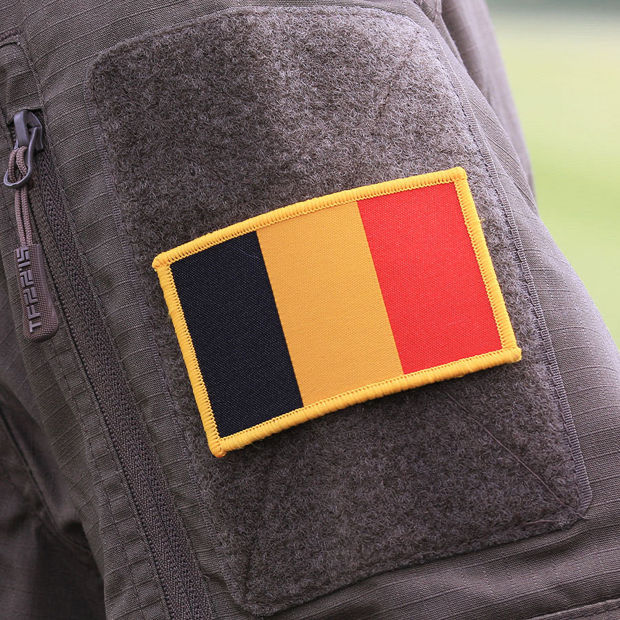 Emblemă Drapel Belgia #7131 - Autenticitate Inegalabilă
