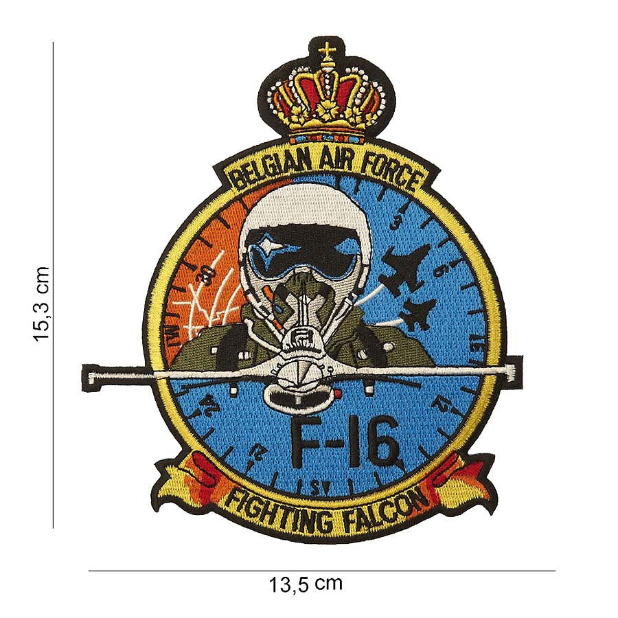 Emblema F-16 Pilot Belgian Air Force Diversen - Mândria Aviatorului