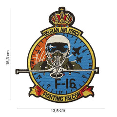 Emblema F-16 Pilot Belgian Air Force Diversen - Mândria Aviatorului