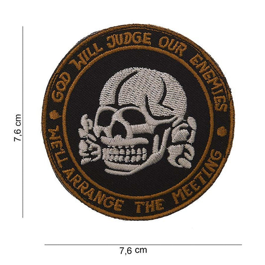 Emblema God Will Judge Our Enemies #5022 Diversen - Afirmă-ți Atitudinea