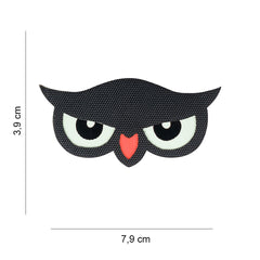 Emblema Laser Cut Owl Eyes Glow in the Dark - Identificare Tactică