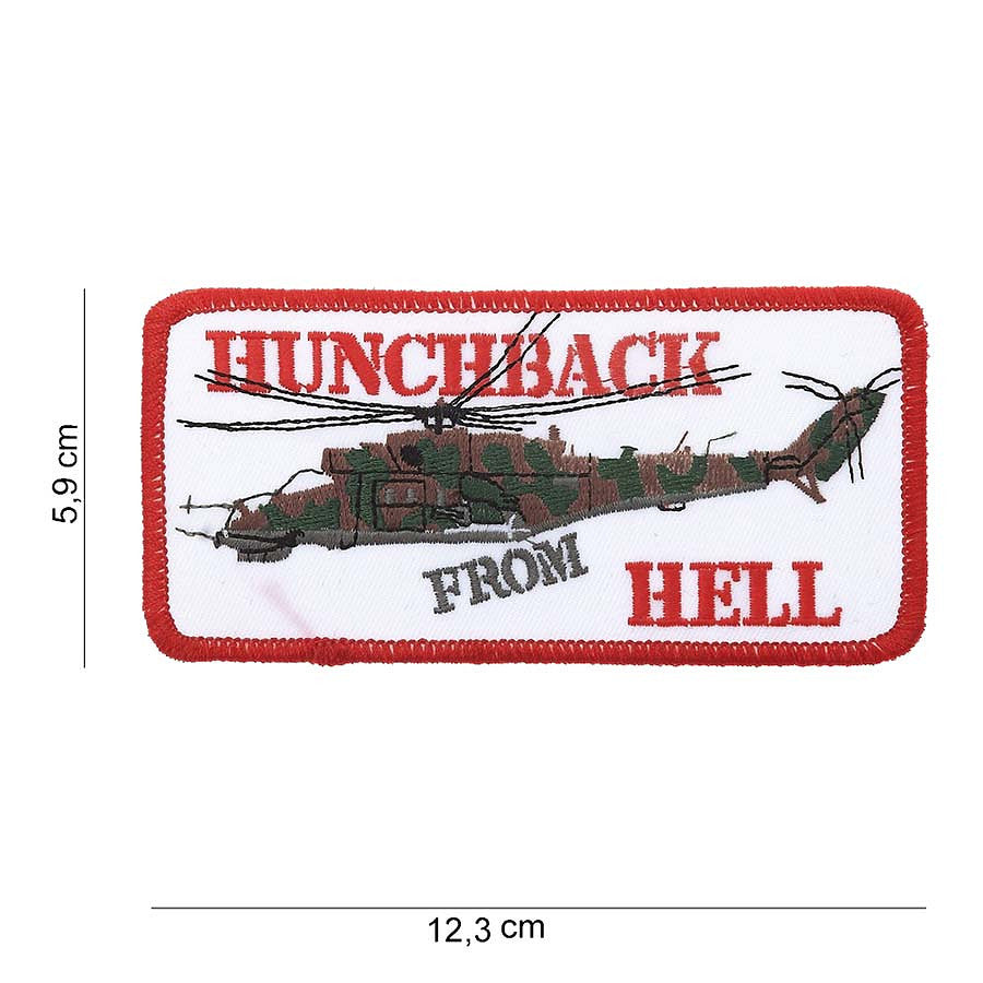 Emblema Material Hunchback from Hell #5067 Diversen - Afirmație Agresivă de Putere