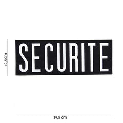 Emblema Material Securitate #5017 Divers - Identificare Clară, Mesaj Puternic