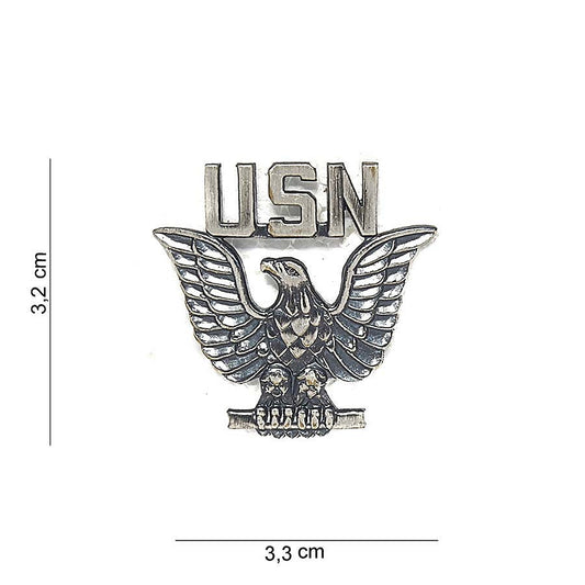 Emblema Metal US Navy #7055 - Simbol de Curaj și Fidelitate