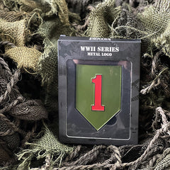 Emblema Metalic 1st Infantry Division Fostex - Omagiu Eroilor WWII