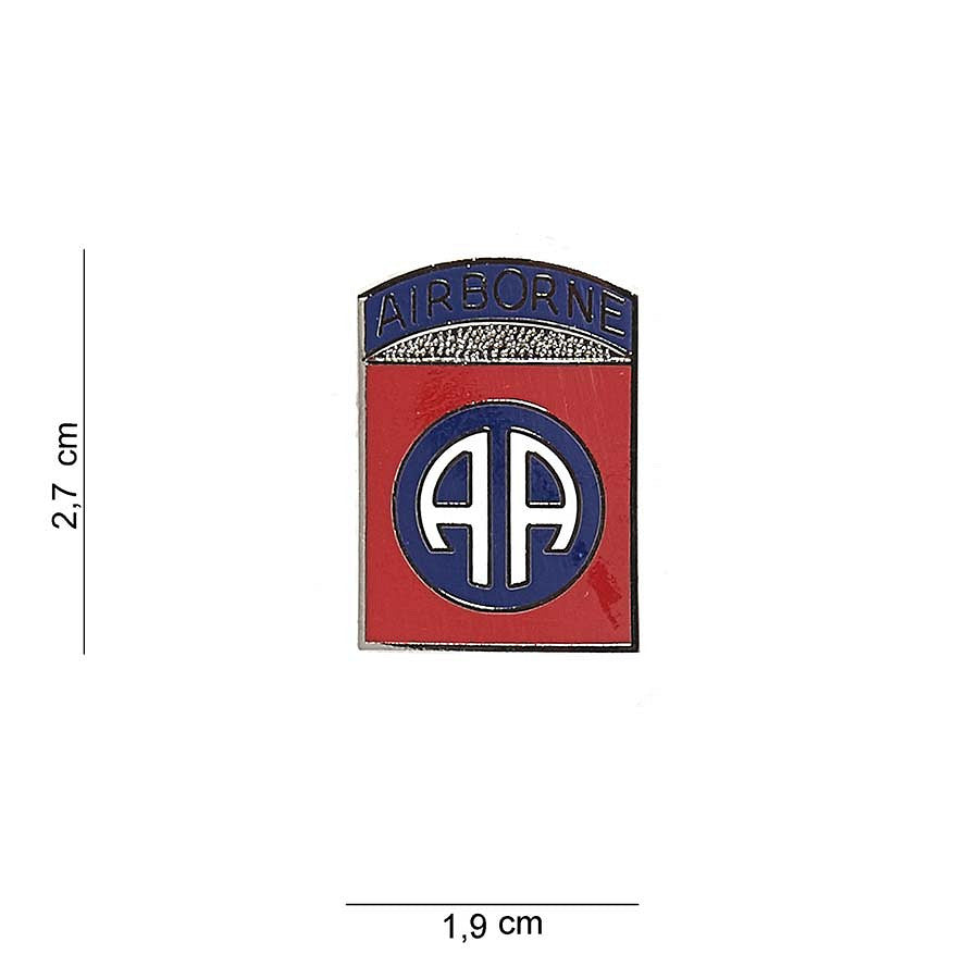 Emblema Metalică 82nd Airborne US Diverse - Afișează Spiritul de Elită