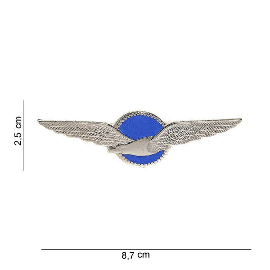 Emblema Metalica KLU Albastru #6091 - Afirmă-ți Identitatea cu Onoare