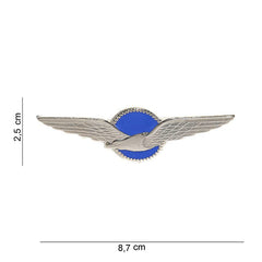 Emblema Metalica KLU Albastru #6091 - Afirmă-ți Identitatea cu Onoare