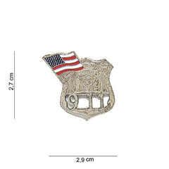 Emblema Metalica New York Police #7034 Divers - Simbol de Autenticitate