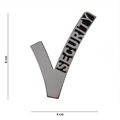 Emblema Metalica Security Pin #6062 Military-Shop - Recunoaștere și Soliditate