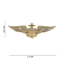 Emblema Metalică US Navy Pilot Wing #7018 Diverse - Afirmă-ți Spiritul Aviatic