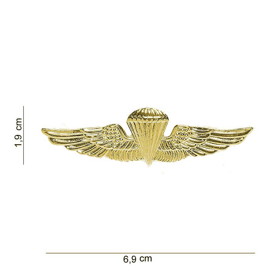 Emblema Metalică Wing Marine Jumper Auriu - Afirmă-ți Spiritul Elitist