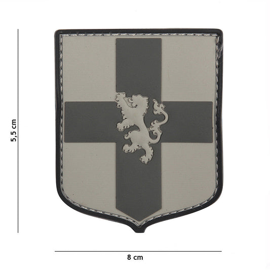 Emblema Nederland Scut Gri Tactical - Identificare Clară & Rezistență Ultimă