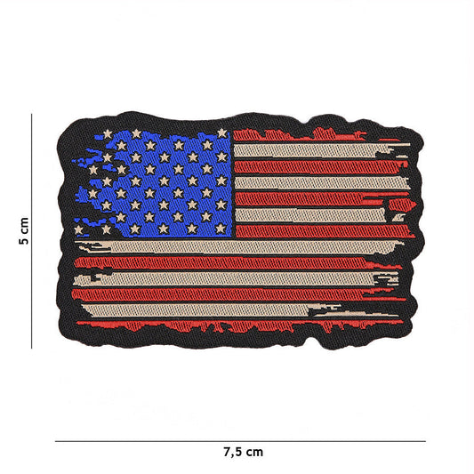 Emblema Patch Vlag USA Vintage - Autenticitate și Rezistență Superioară