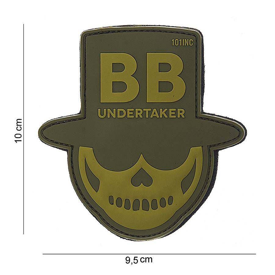 Emblema PVC 3D BB Undertaker Verde Model 444180-3839