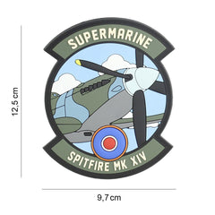Emblema PVC 3D Spitfire - Exprimă-ți Spiritul de Vânător