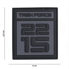 Emblema PVC 3D Task Force 2215 style 2 - Personalizare Tactică Instant