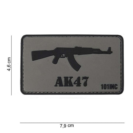 Emblema PVC AK47 #10028 - Simbolul Forței și Preciziei