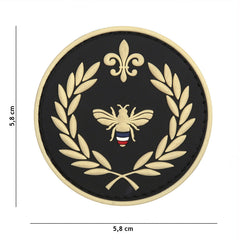 Emblema PVC Napoleon 3D Negru - Afirmă-ți Identitatea Tactică
