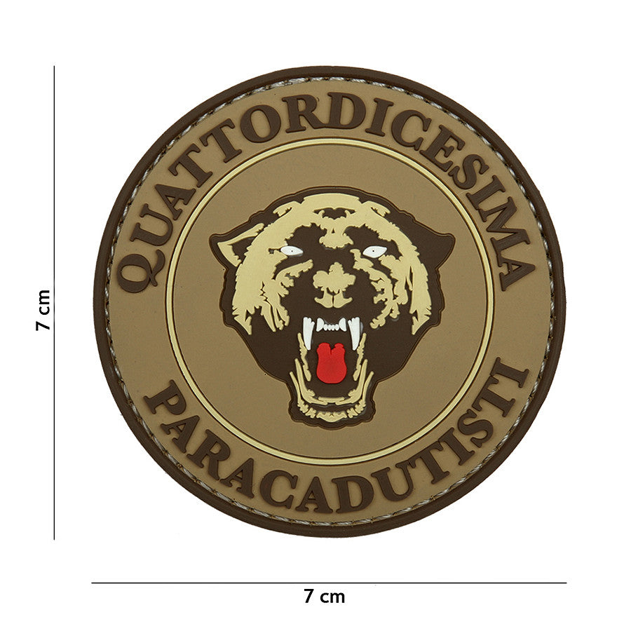Emblema PVC Paracadutisti Coyote - Simbolul Elitei Aeriene
