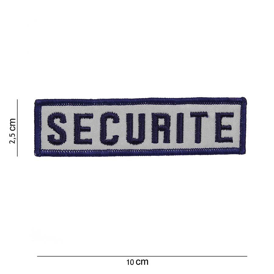 Emblema Securite Reflective #5014 - Vizibilitate Tactică Esențială