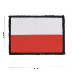 Emblema Steag Polonia #7127 - Fidelitate în Detaliu