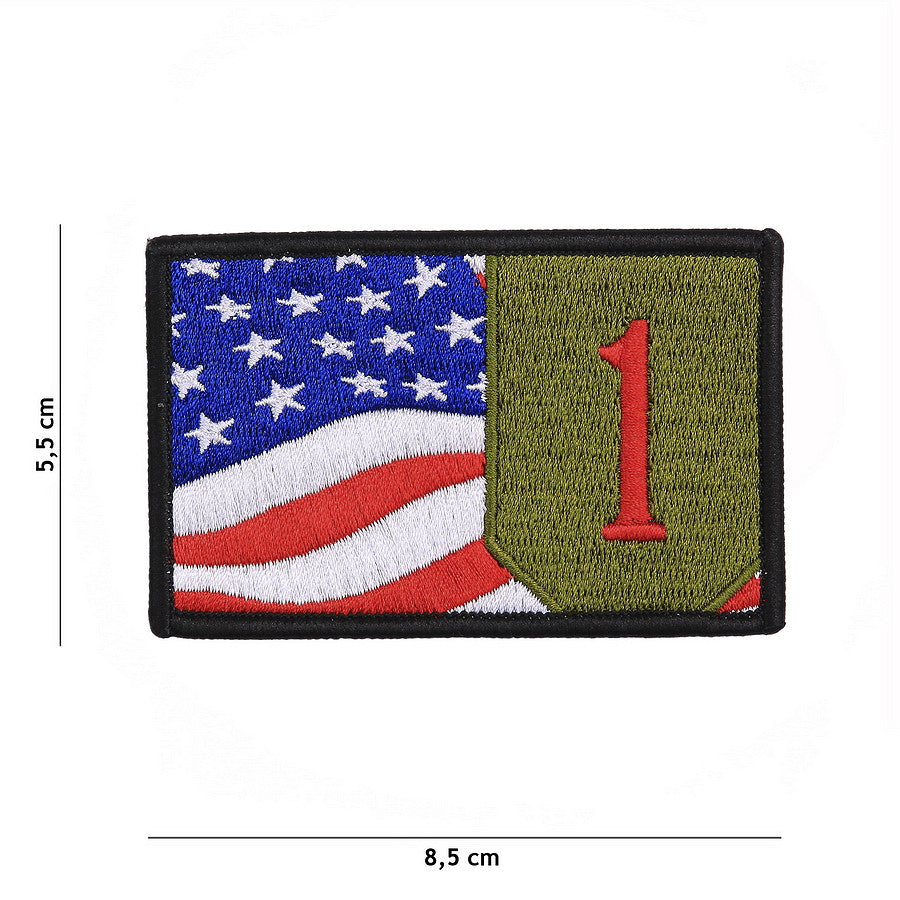 Emblema Stof 1st Infantry Flag Diverse - Onoare & Identitate Solidă