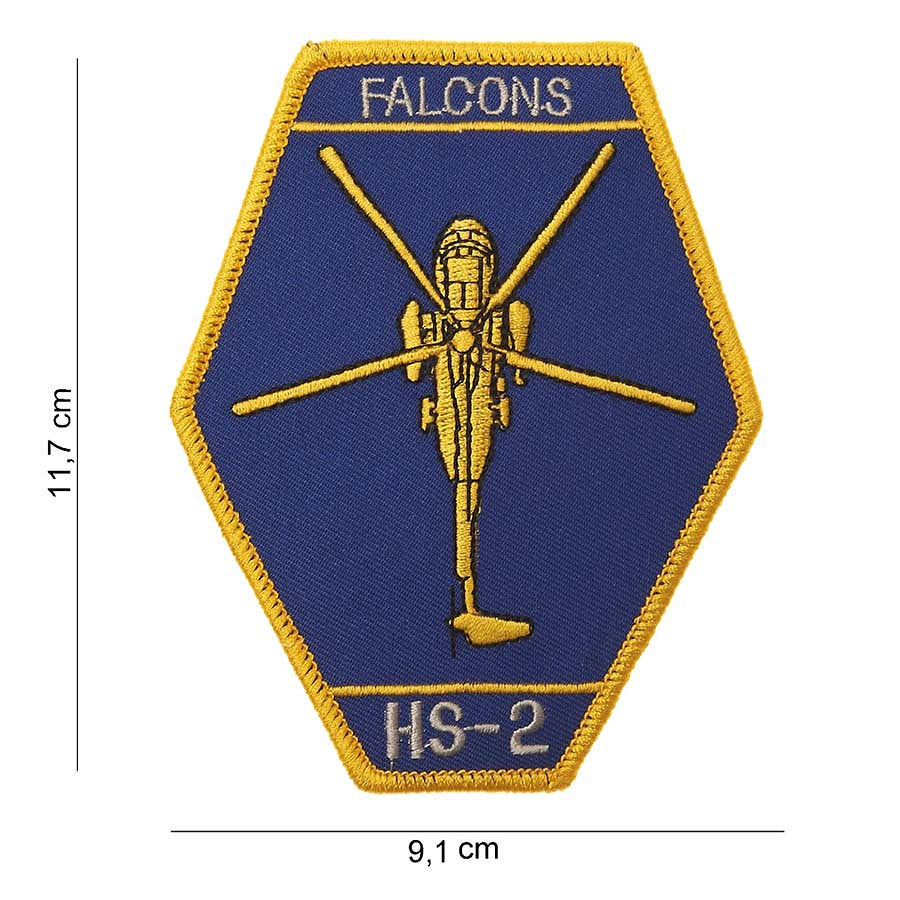Emblema Stof Falcons HS-2 Diversen Military Shop - Afirmă-ți Identitatea