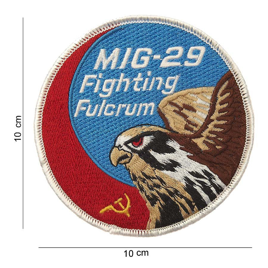 Emblema Stof Mig-29 Fighting Fulcrum Diverse - Afirmă-ți Spiritul Aviatic