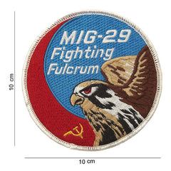 Emblema Stof Mig-29 Fighting Fulcrum Diverse - Afirmă-ți Spiritul Aviatic