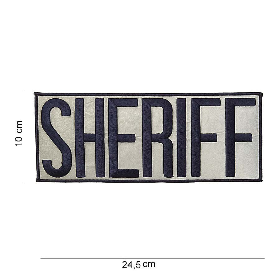 Emblema Stof Sheriff (Groot) Diversen - Afirmă-ți Prezența
