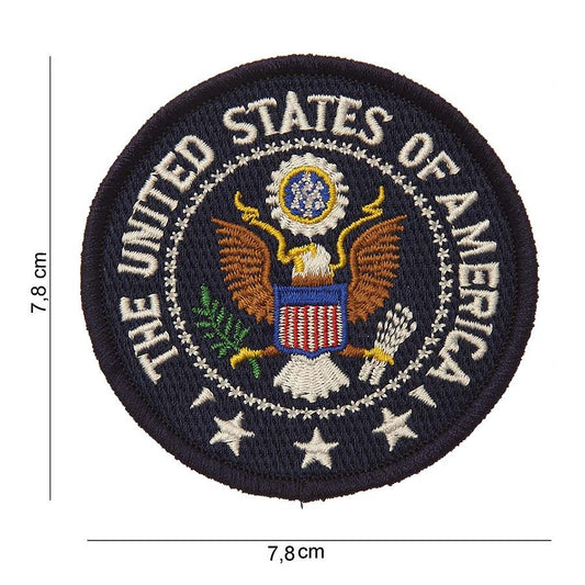 Emblema Stof USA Vultur Diversen - Marca Inconfundabilă a Curajului